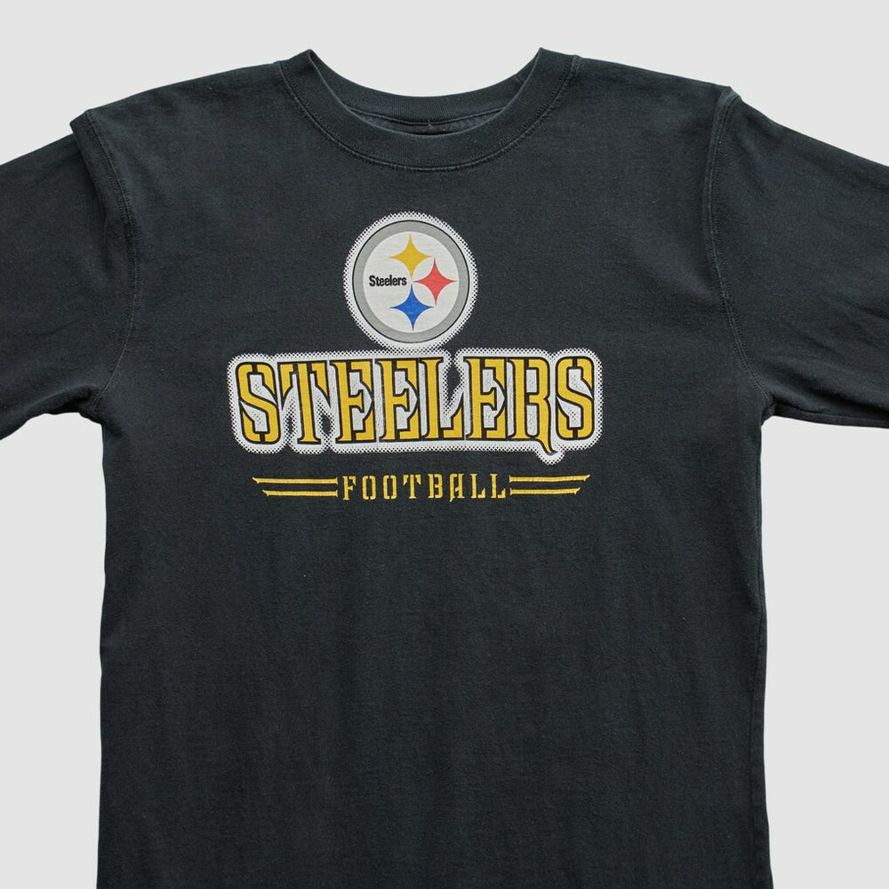 Pittsburgh Steelers Reebok 2000s Long Sleeve T-shirt Black Vintage | Fanatics