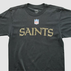 New Orleans Saints Reebok 2000s T-shirt Charcoal Vintage | Fanatics