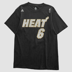 Miami Heat 2010s T-shirt Black Vintage - NBA