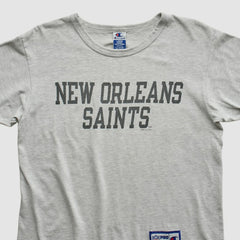 New Orleans Saints Champion 1994 T-shirt Heather Gray Vintage | Fanatics