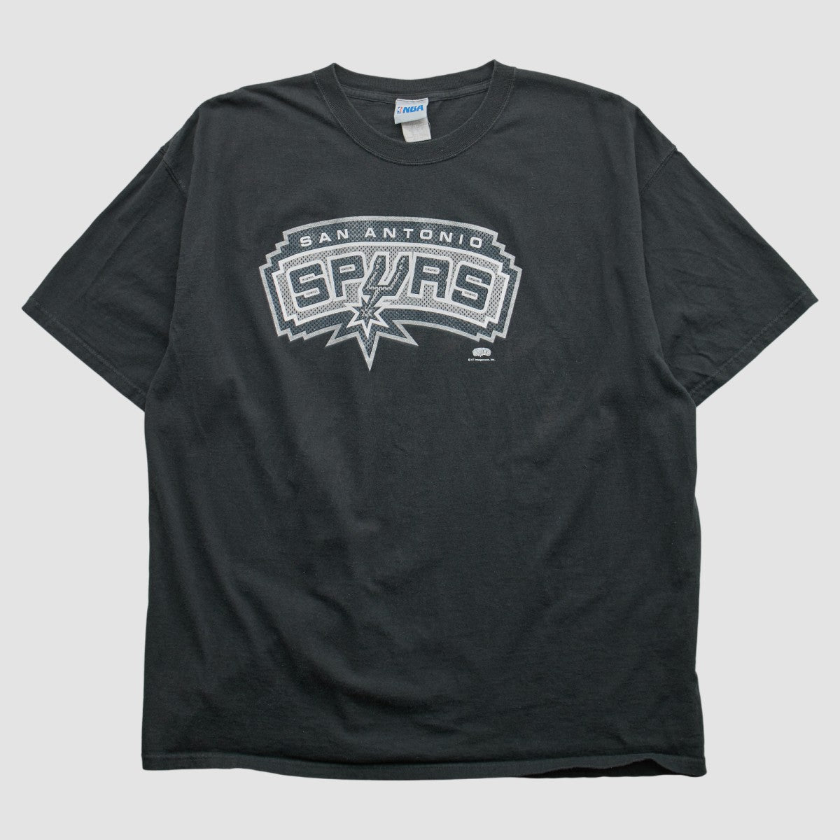 San Antonio Spurs NBA 2000s T-shirt Black Vintage - NBA