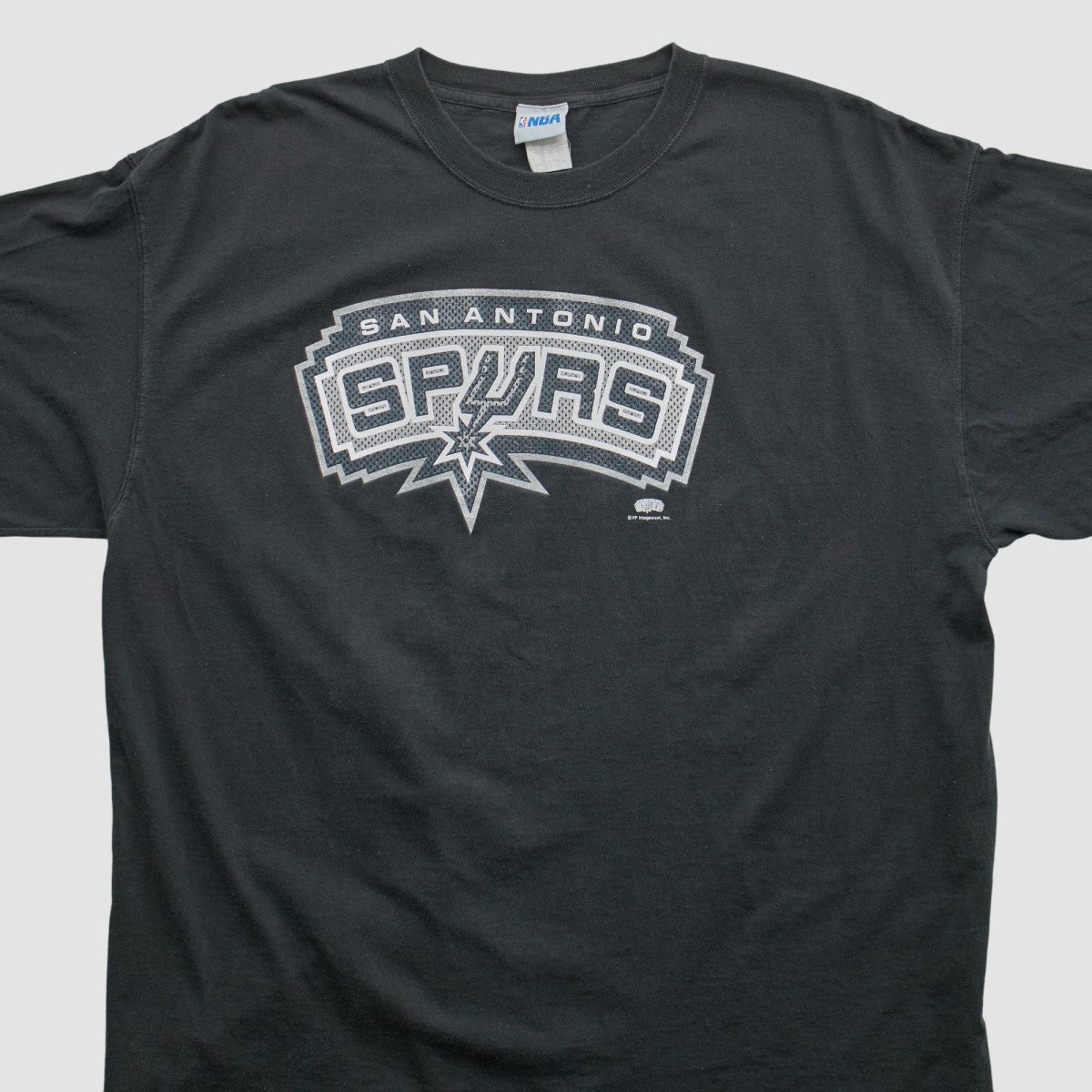 San Antonio Spurs NBA 2000s T-shirt Black Vintage - NBA