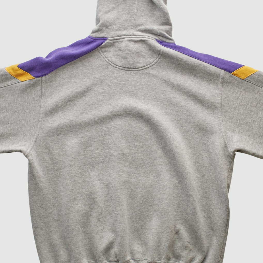 Minnesota Vikings NFL 2000s Hooded Pullover Sweatshirt Heather Gray Vintage | Fanatics