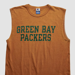 Green Bay Packers Champion 90s Tank Brown Vintage | Fanatics