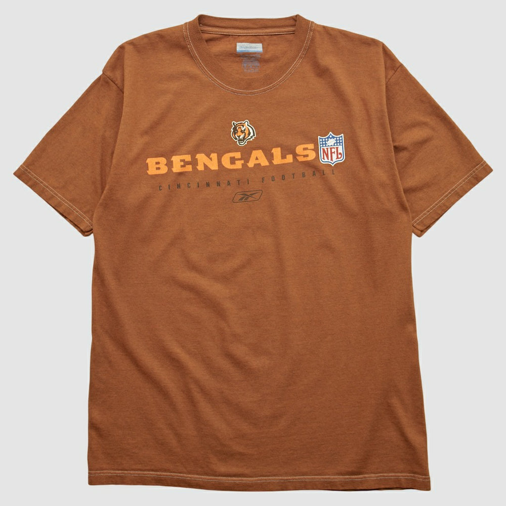 Cincinnati Bengals Reebok 2000s T-shirt Brown Vintage | Fanatics