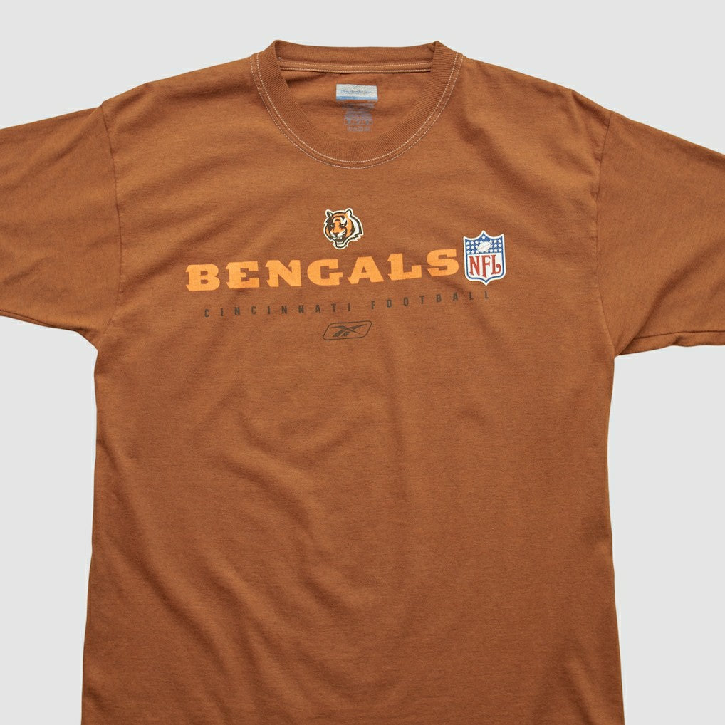 Cincinnati Bengals Reebok 2000s T-shirt Brown Vintage | Fanatics