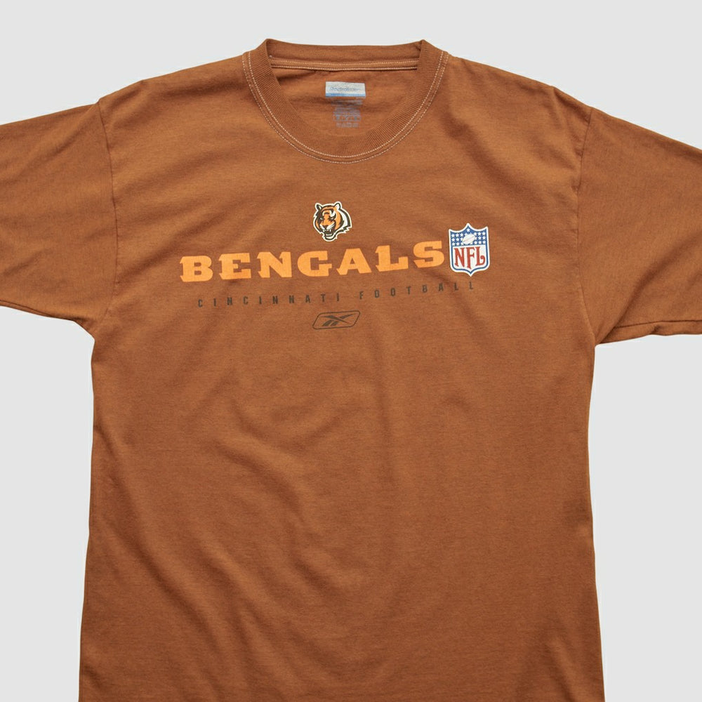 Cincinnati Bengals Reebok 2000s T-shirt Brown Vintage | Fanatics