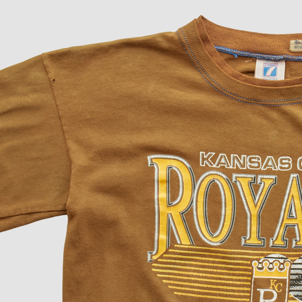 Kansas City Royals Logo 7 90s T-shirt - MLB