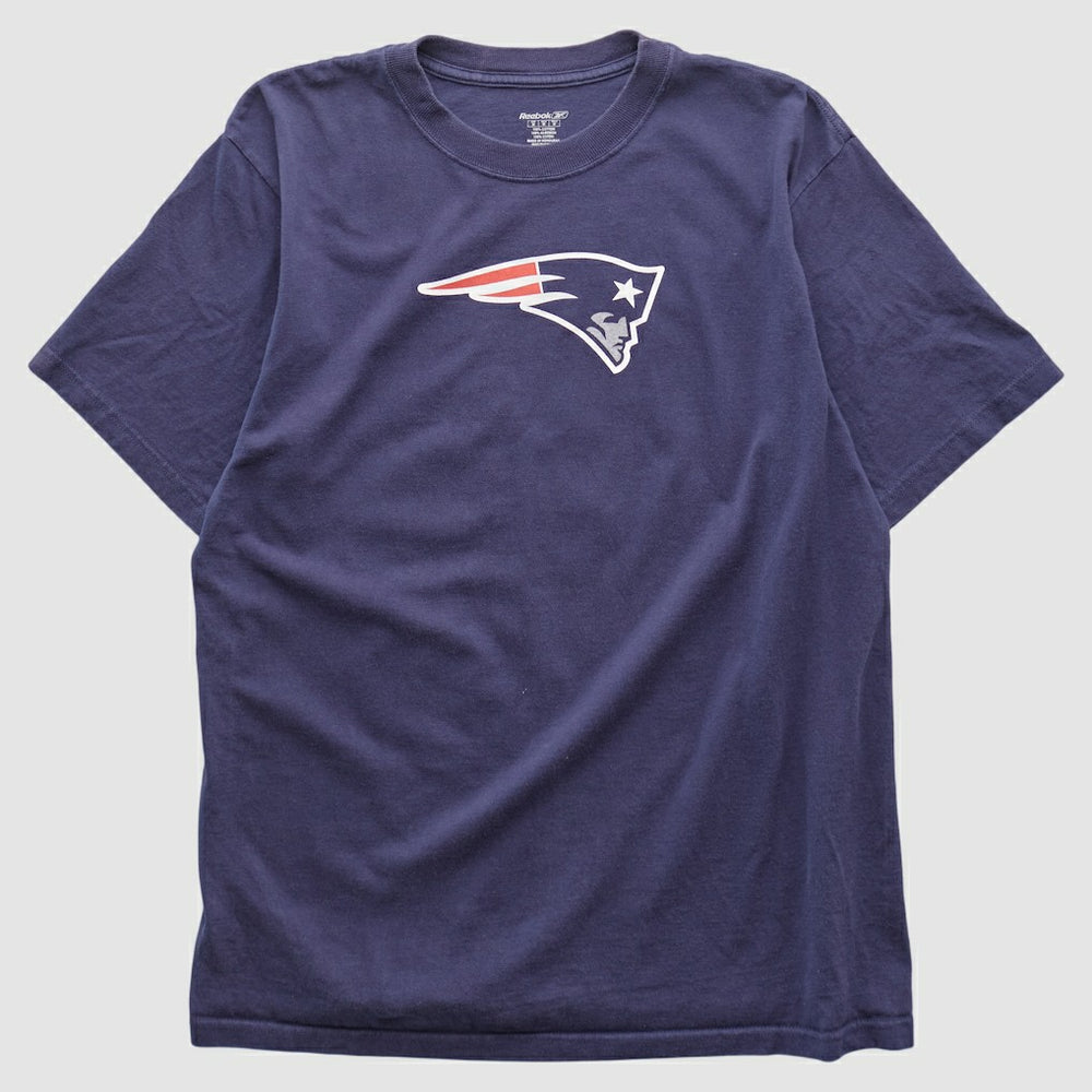New England Patriots Reebok 2000s T-shirt Navy Vintage | Fanatics