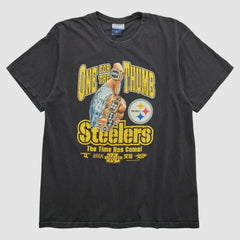 Pittsburgh Steelers Reebok 2000s T-shirt Black Vintage | Fanatics