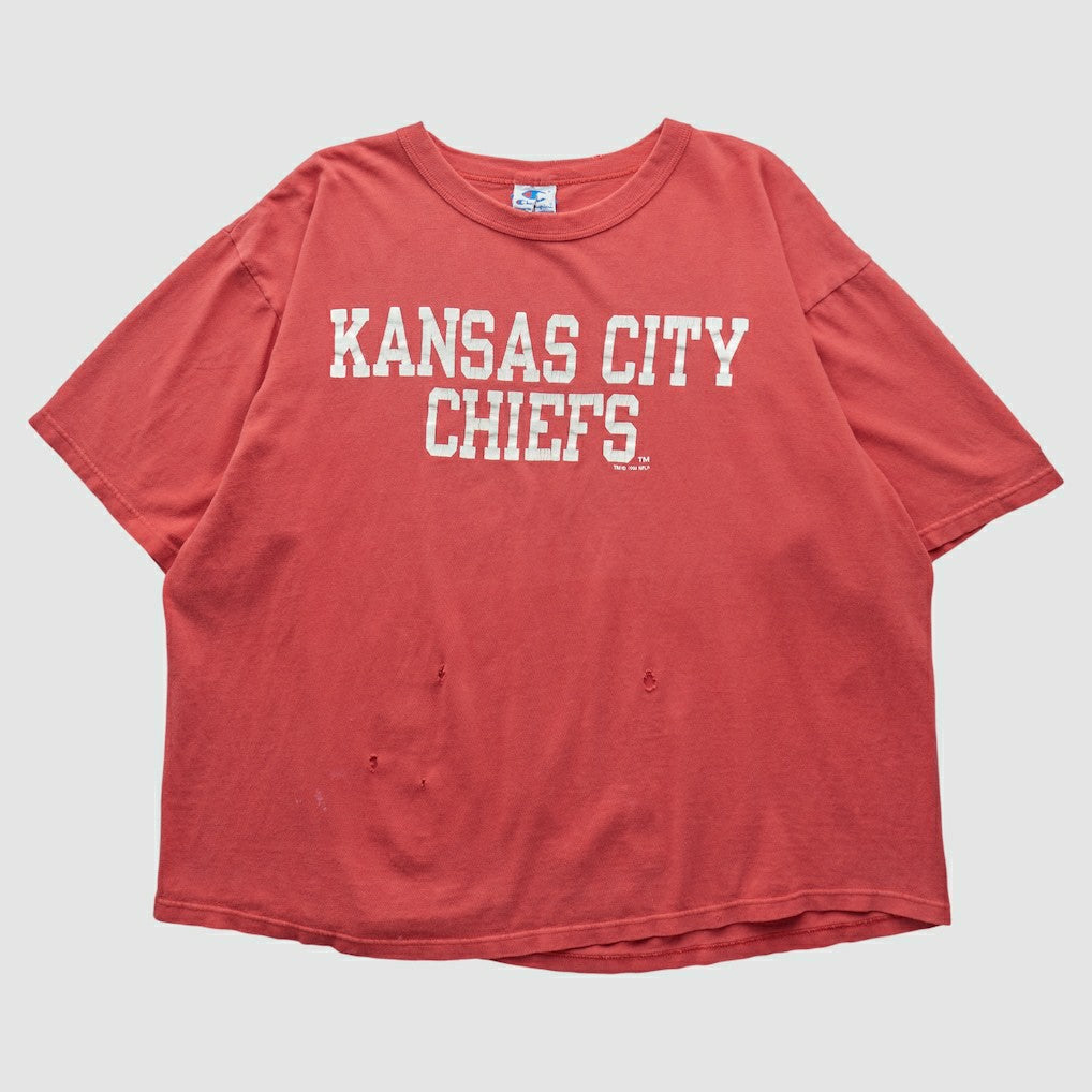 Kansas City Chiefs Champion 90s T-shirt Red Vintage | Fanatics