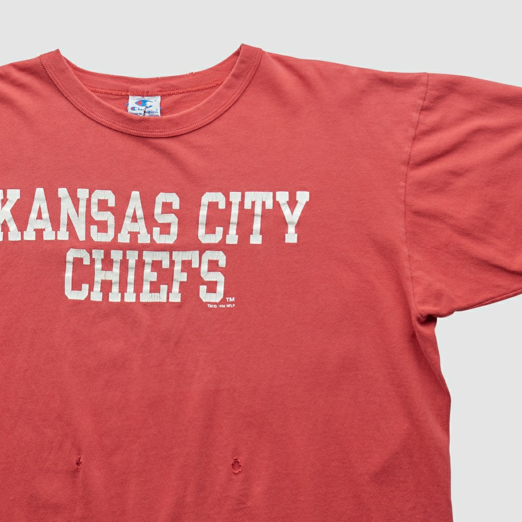 Kansas City Chiefs Champion 90s T-shirt Red Vintage | Fanatics