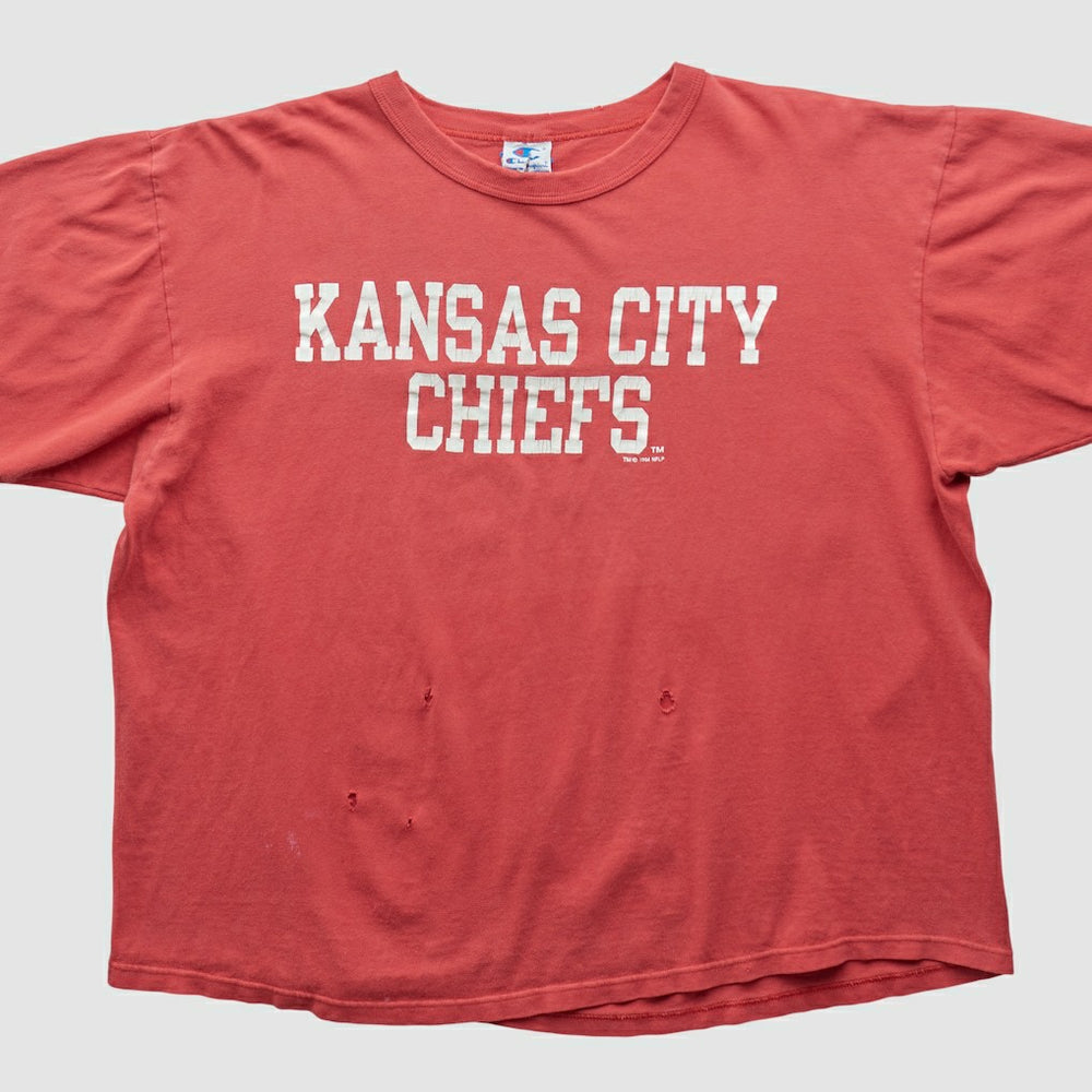 Kansas City Chiefs Champion 90s T-shirt Red Vintage | Fanatics