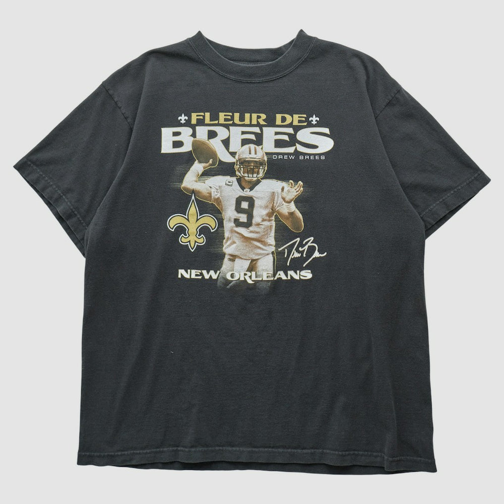 New Orleans Saints Reebok 2000s T-shirt Black Vintage | Fanatics
