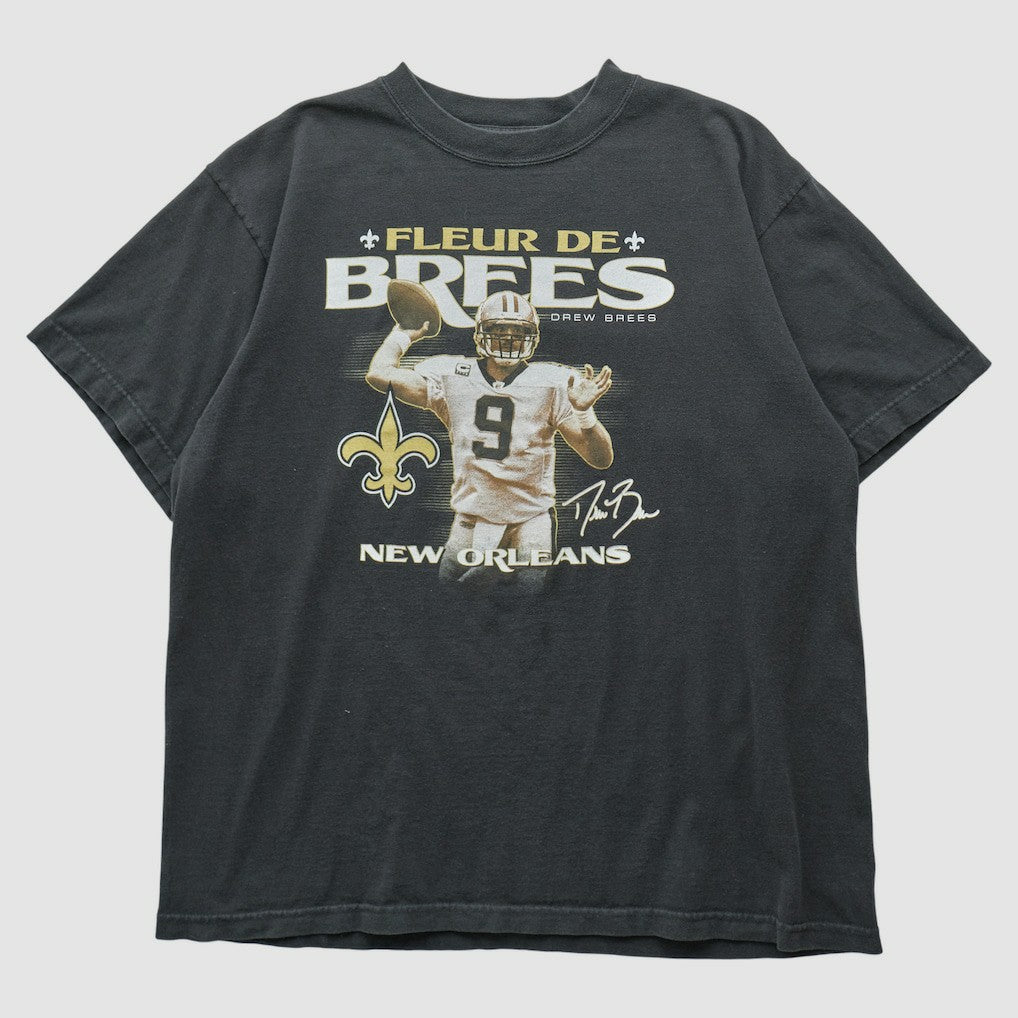 New Orleans Saints Reebok 2000s T-shirt Black Vintage | Fanatics