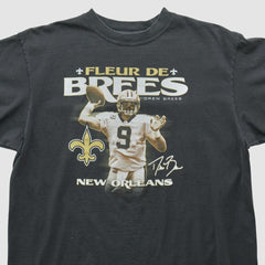 New Orleans Saints Reebok 2000s T-shirt Black Vintage | Fanatics