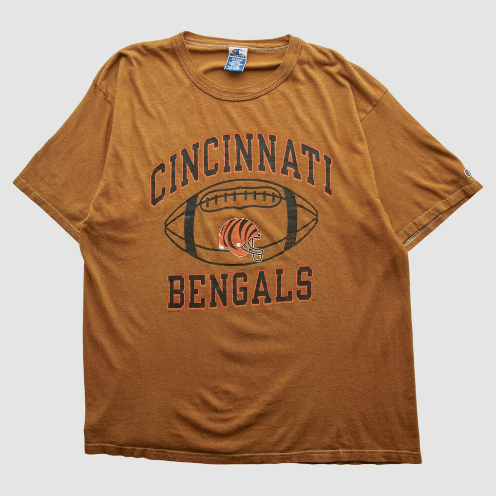 Cincinnati Bengals Champion 90s T-shirt Brown Vintage | Fanatics