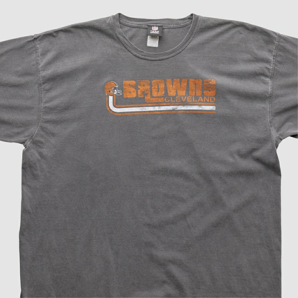Cleveland Browns NFL 2010s T-shirt Charcoal Vintage | Fanatics