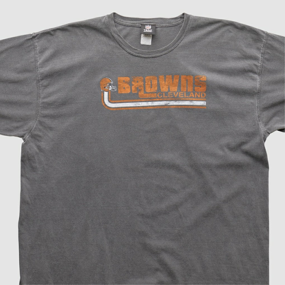 Cleveland Browns NFL 2010s T-shirt Charcoal Vintage | Fanatics