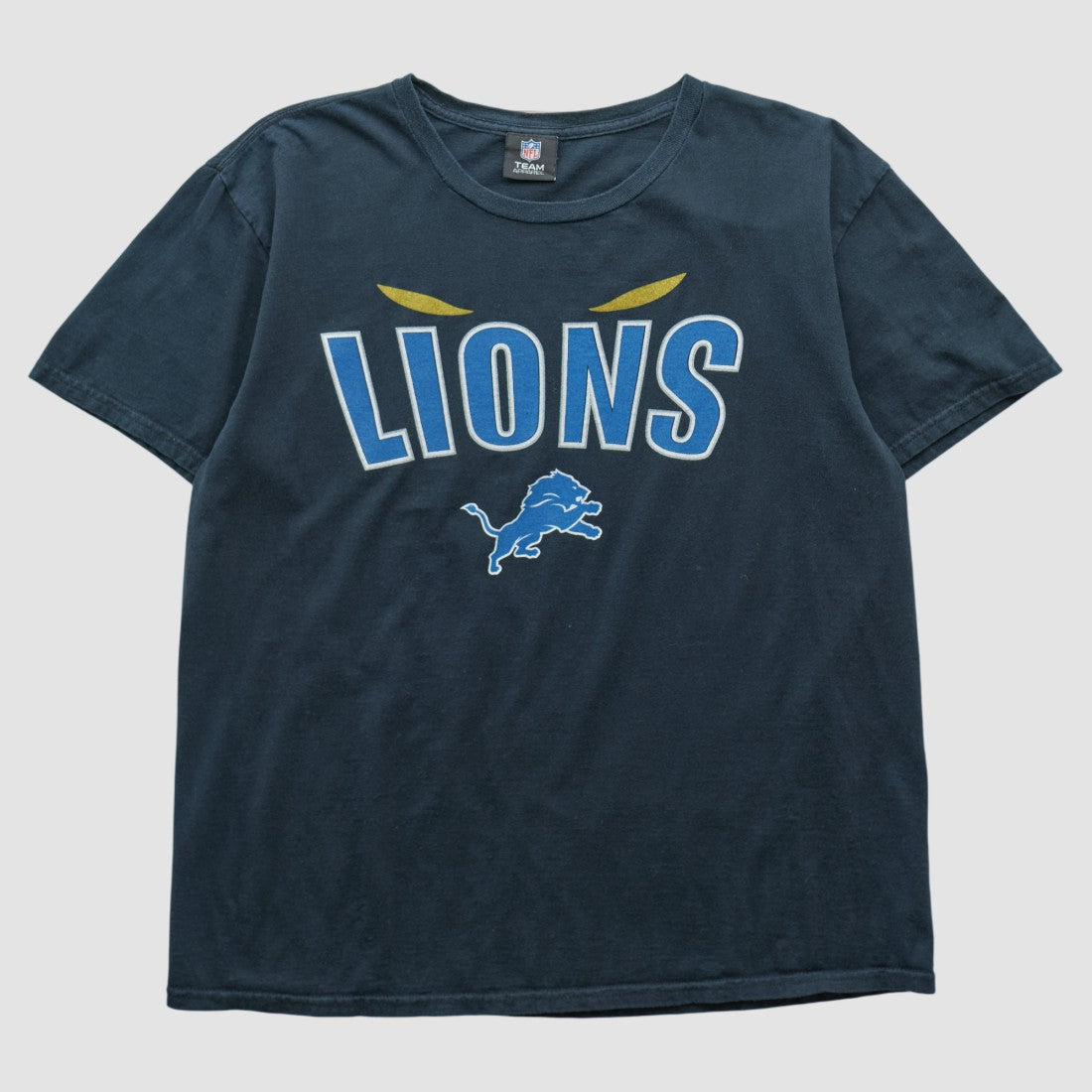 Detroit Lions NFL 2010s T-shirt Navy Vintage | Fanatics