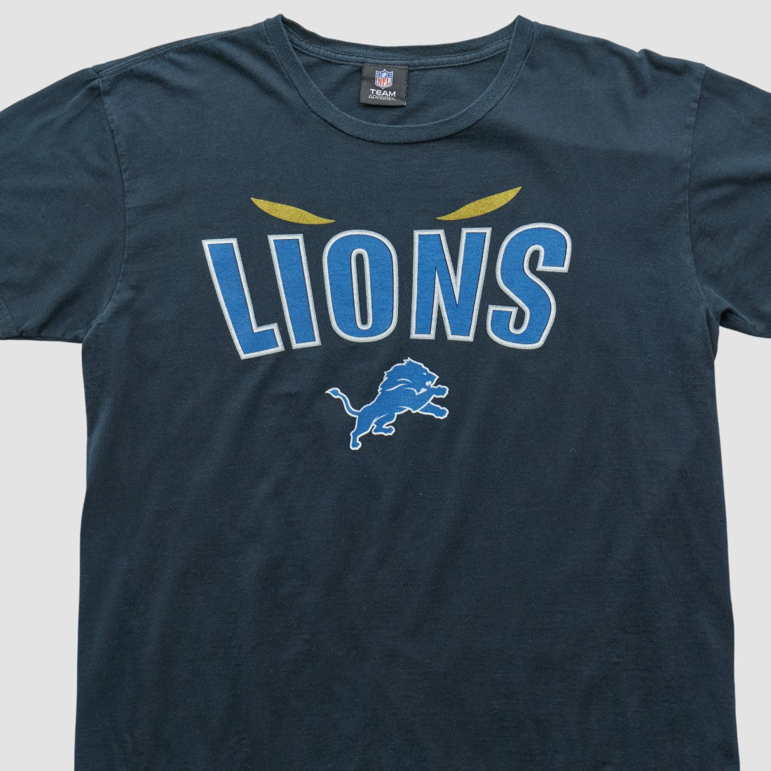 Detroit Lions NFL 2010s T-shirt Navy Vintage | Fanatics