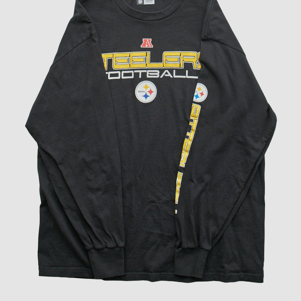 Pittsburgh Steelers NFL 2010s Long Sleeve T-shirt Black Vintage | Fanatics