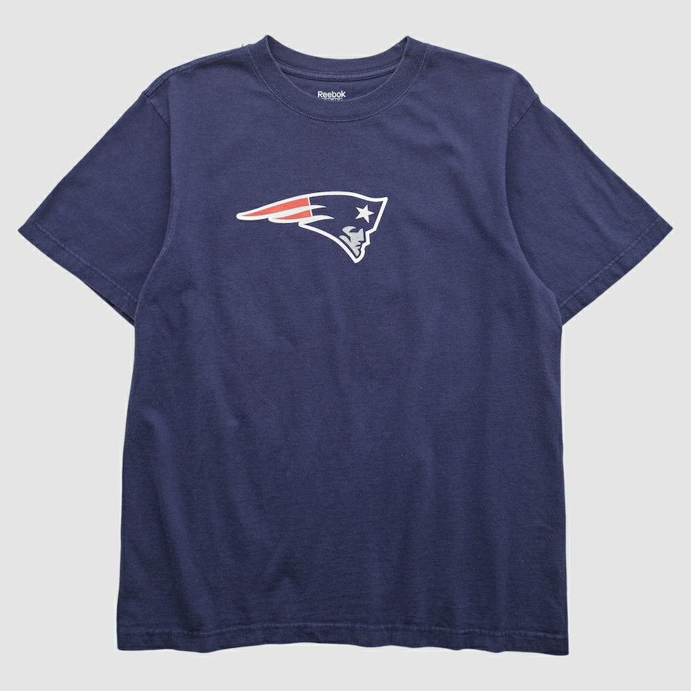 New England Patriots Reebok 2000s T-shirt Navy Vintage | Fanatics