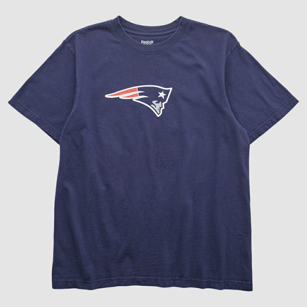 New England Patriots Reebok 2000s T-shirt Navy Vintage | Fanatics