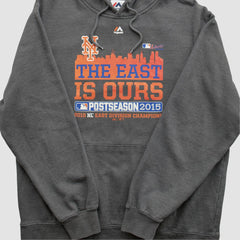 New York Mets Majestic 2015 Hooded Pullover Sweatshirt - MLB