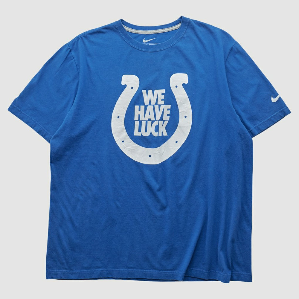 Indianapolis Colts 2010s T-shirt Blue Vintage | Fanatics