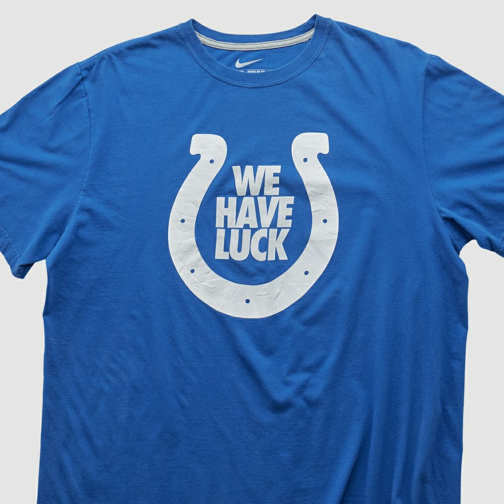Indianapolis Colts 2010s T-shirt Blue Vintage | Fanatics