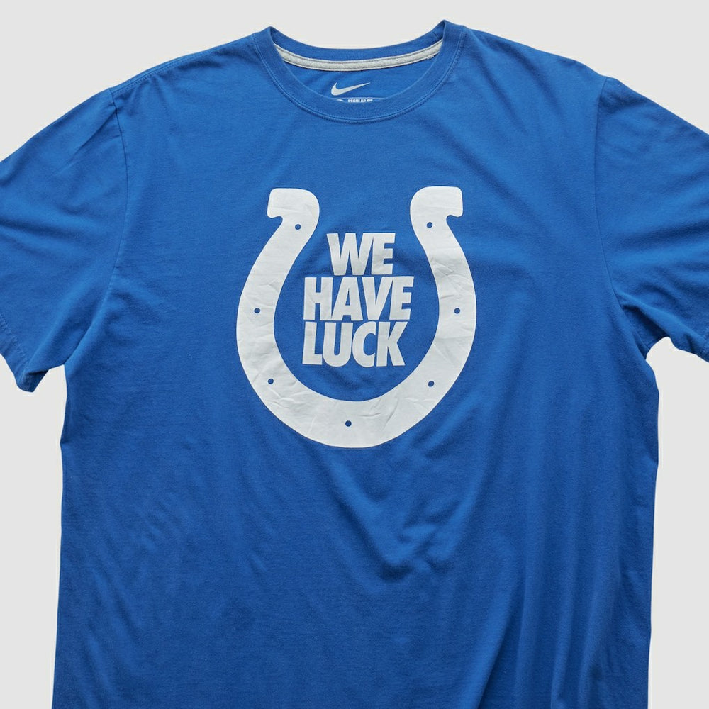 Indianapolis Colts 2010s T-shirt Blue Vintage | Fanatics
