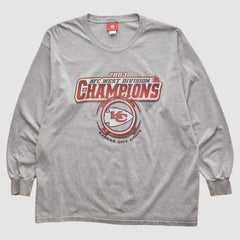 Kansas City Chiefs NFL 2003 Long Sleeve T-shirt Heather Gray Vintage | Fanatics