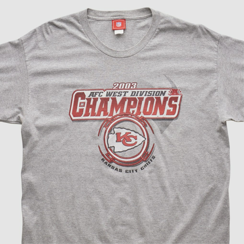 Kansas City Chiefs NFL 2003 Long Sleeve T-shirt Heather Gray Vintage | Fanatics