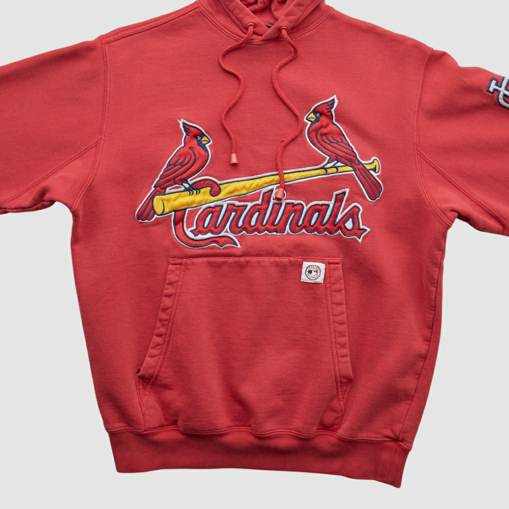 St. Louis Cardinals Stitches 2000s Hooded Pullover Sweatshirt - MLB