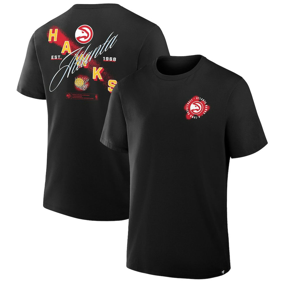 Atlanta Hawks SOS T-Shirt Black - NBA