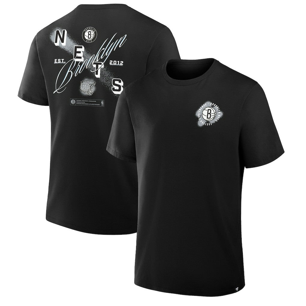 Brooklyn Nets SOS T-Shirt Black - NBA