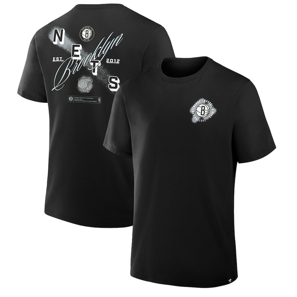 Brooklyn Nets SOS T-Shirt Black - NBA
