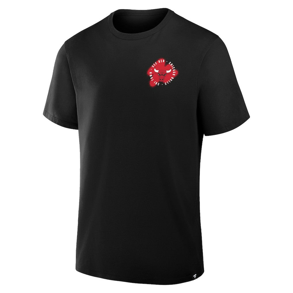 Chicago Bulls SOS T-Shirt Black - NBA