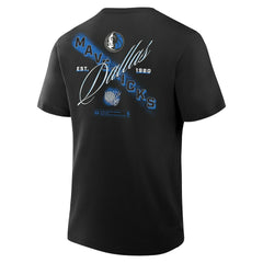 Dallas Mavericks SOS T-Shirt Black - NBA