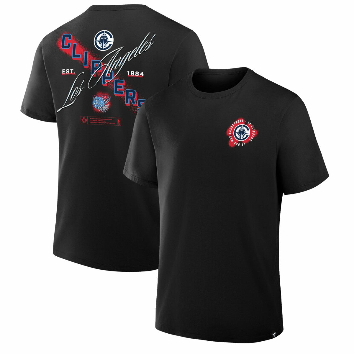 LA Clippers SOS T-Shirt Black - NBA