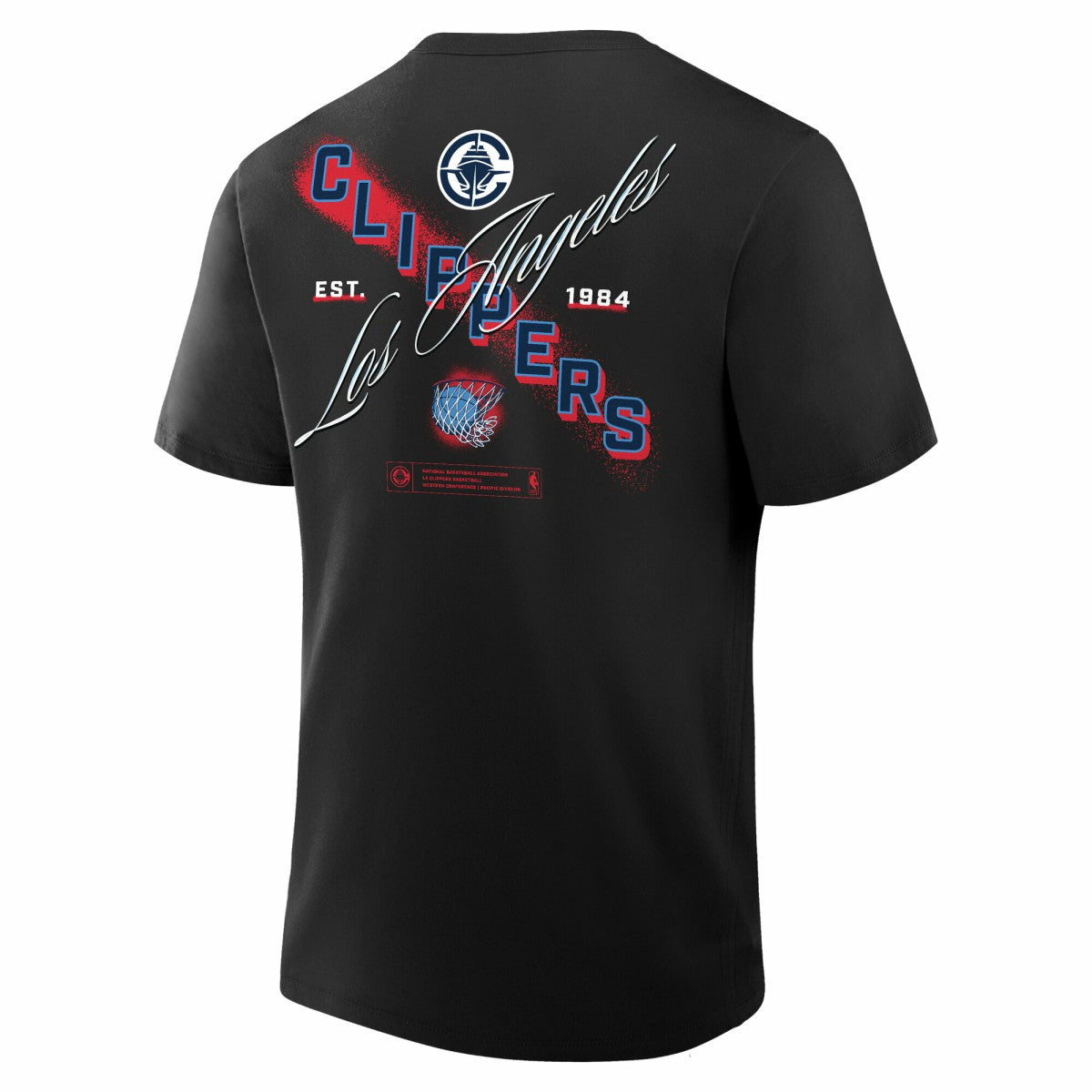LA Clippers SOS T-Shirt Black - NBA