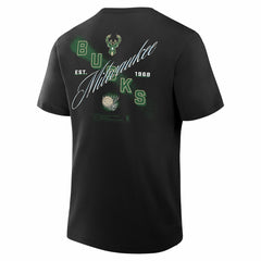 Milwaukee Bucks SOS T-Shirt Black - NBA
