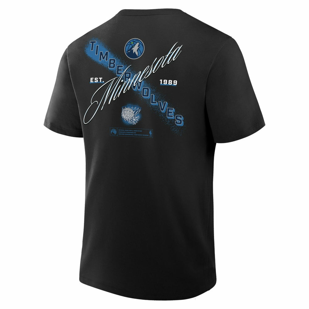 Minnesota Timberwolves SOS T-Shirt Black - NBA