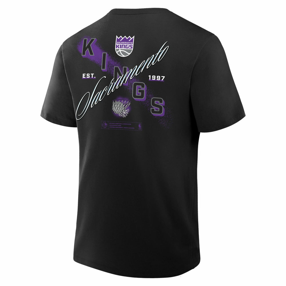 Sacramento Kings SOS T-Shirt Black - NBA