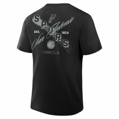 San Antonio Spurs SOS T-Shirt Black - NBA