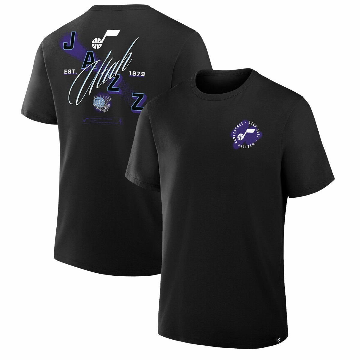 Utah Jazz SOS T-Shirt Black - NBA