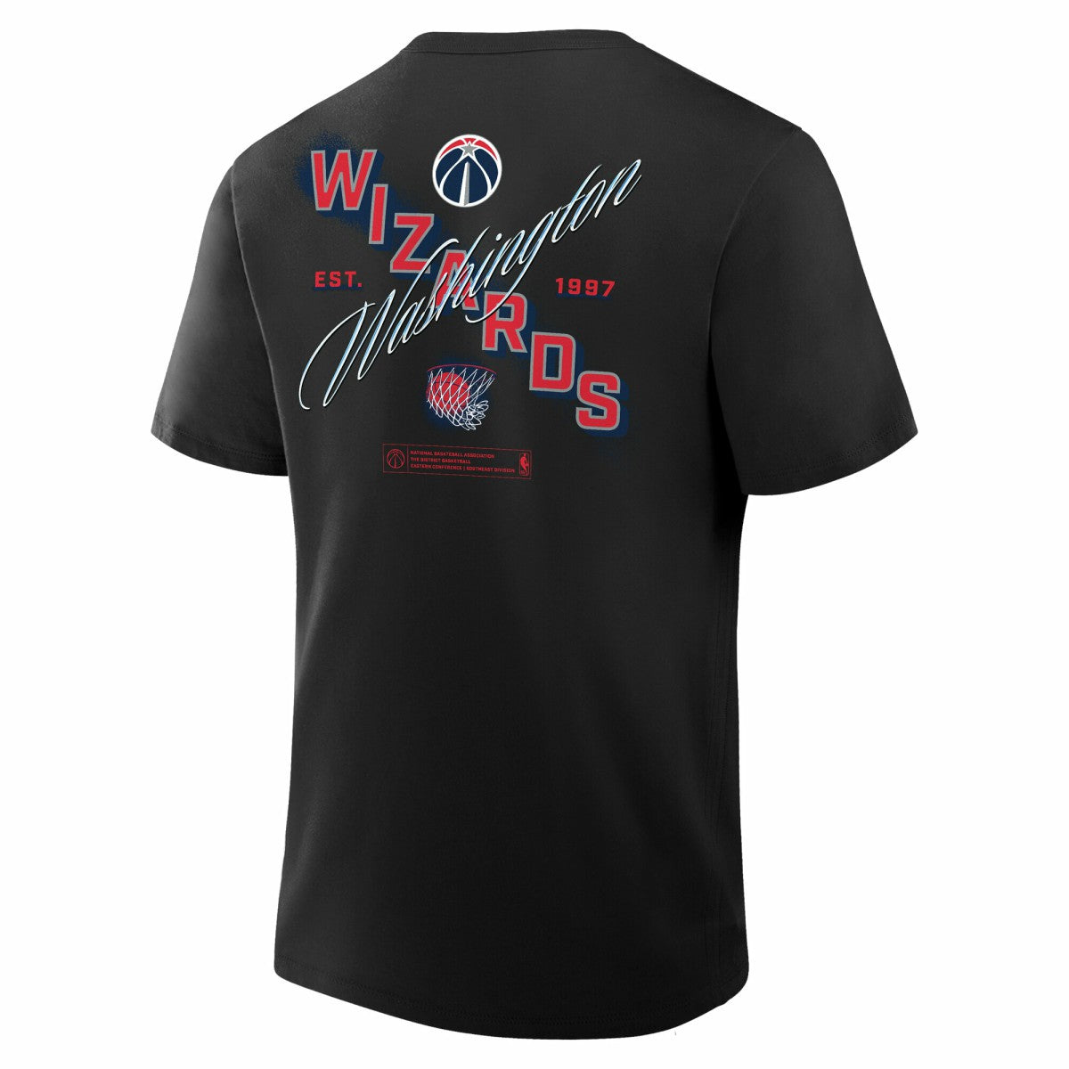 Washington Wizards SOS T-Shirt Black - NBA