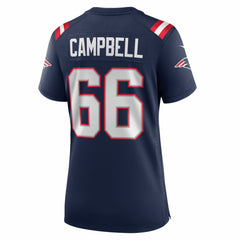 Will Campbell New England Patriots Women's Team Game Jersey Navy | Nike for Sale