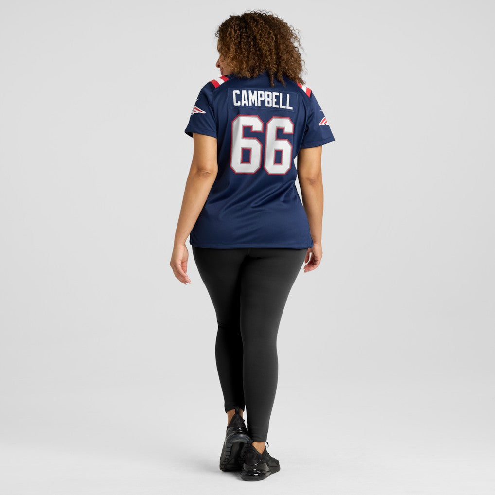 Will Campbell New England Patriots Women's Team Game Jersey Navy | Nike for Sale
